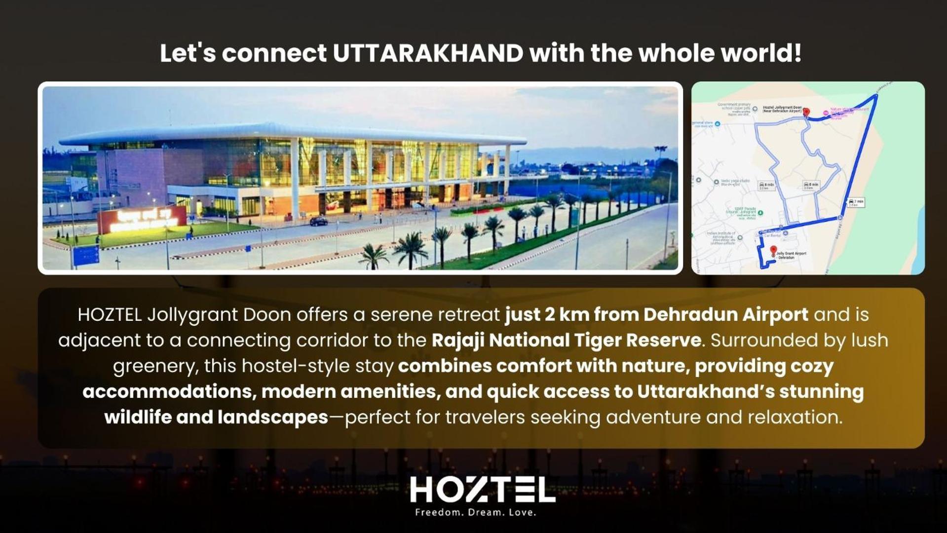 Hoztel Jollygrrant Doon Hostel Rani Pokhri Exterior photo